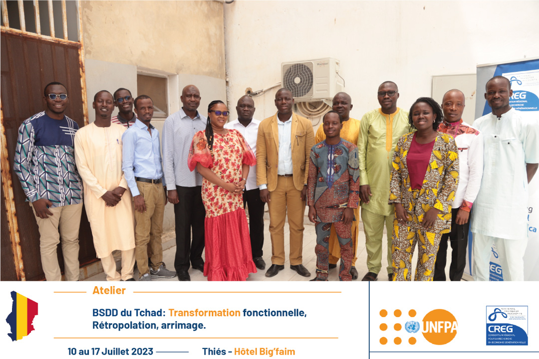 #Atelier regional sur la BSDD Tchad en partenariat avec UNFPA et CREG